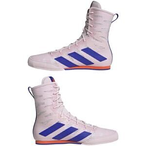 New Women’s Sz 8.5 Adidas Box Hog 4 Boxing Shoes Pink Blue Orange IH2733